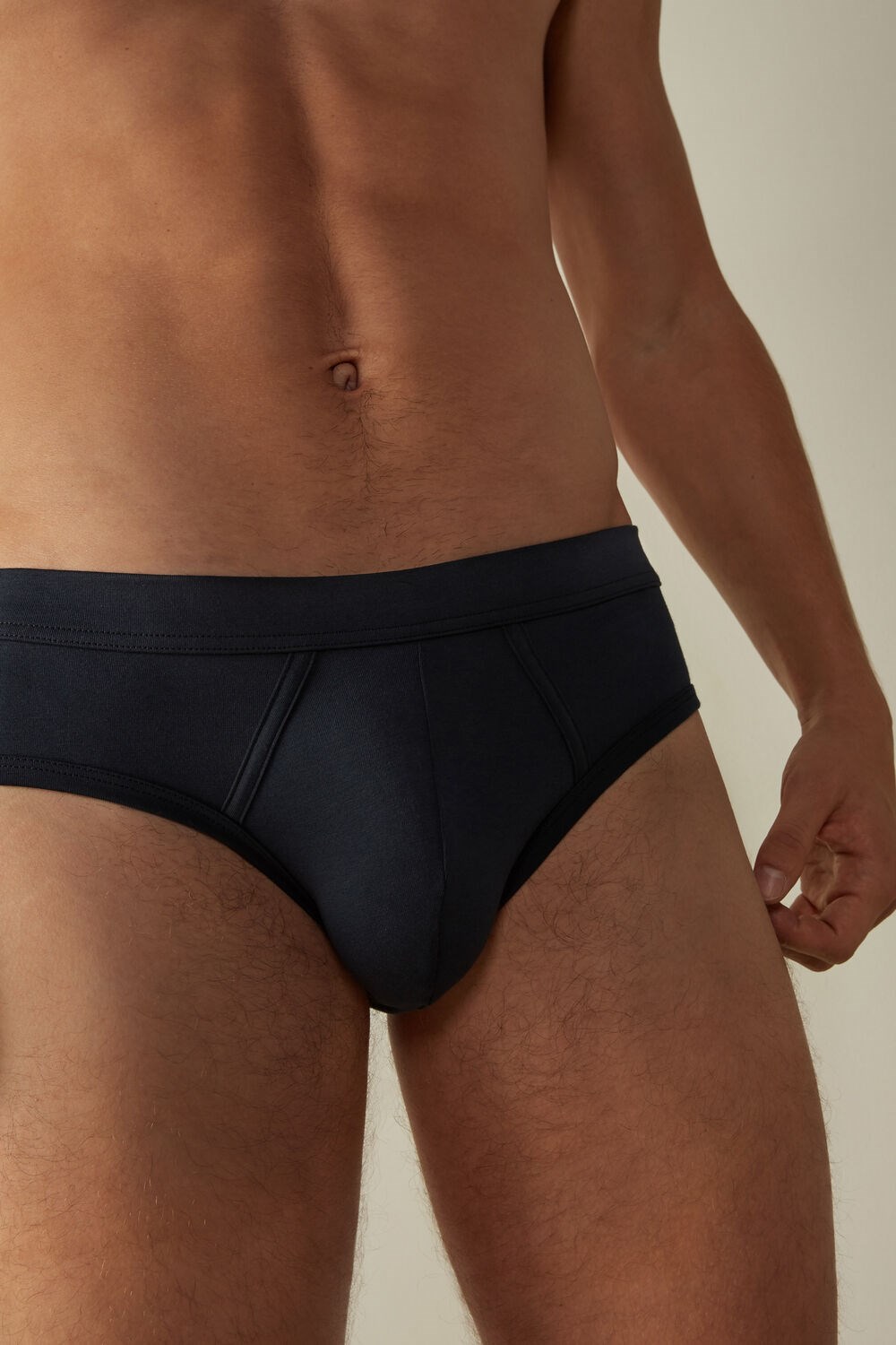 Intimissimi Supima® Katoenen Briefs Blauw Blauw | KJRHD0872