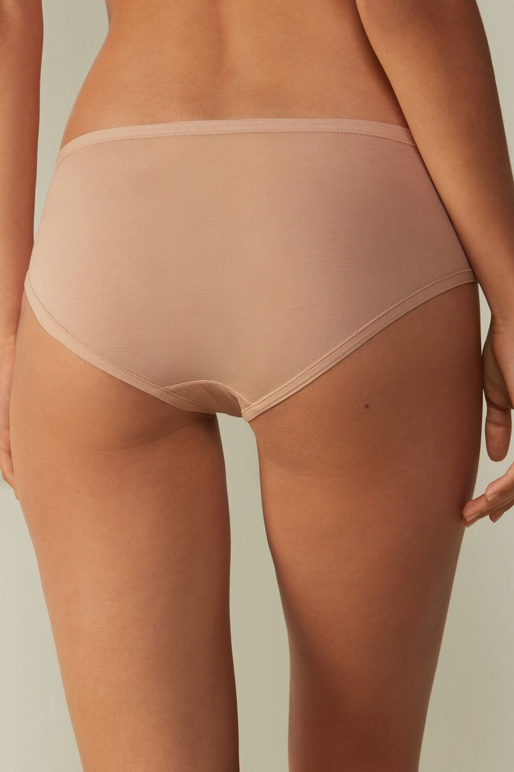 Intimissimi Ultralight Supima® Katoenen Briefs Beige | ADWHX5043