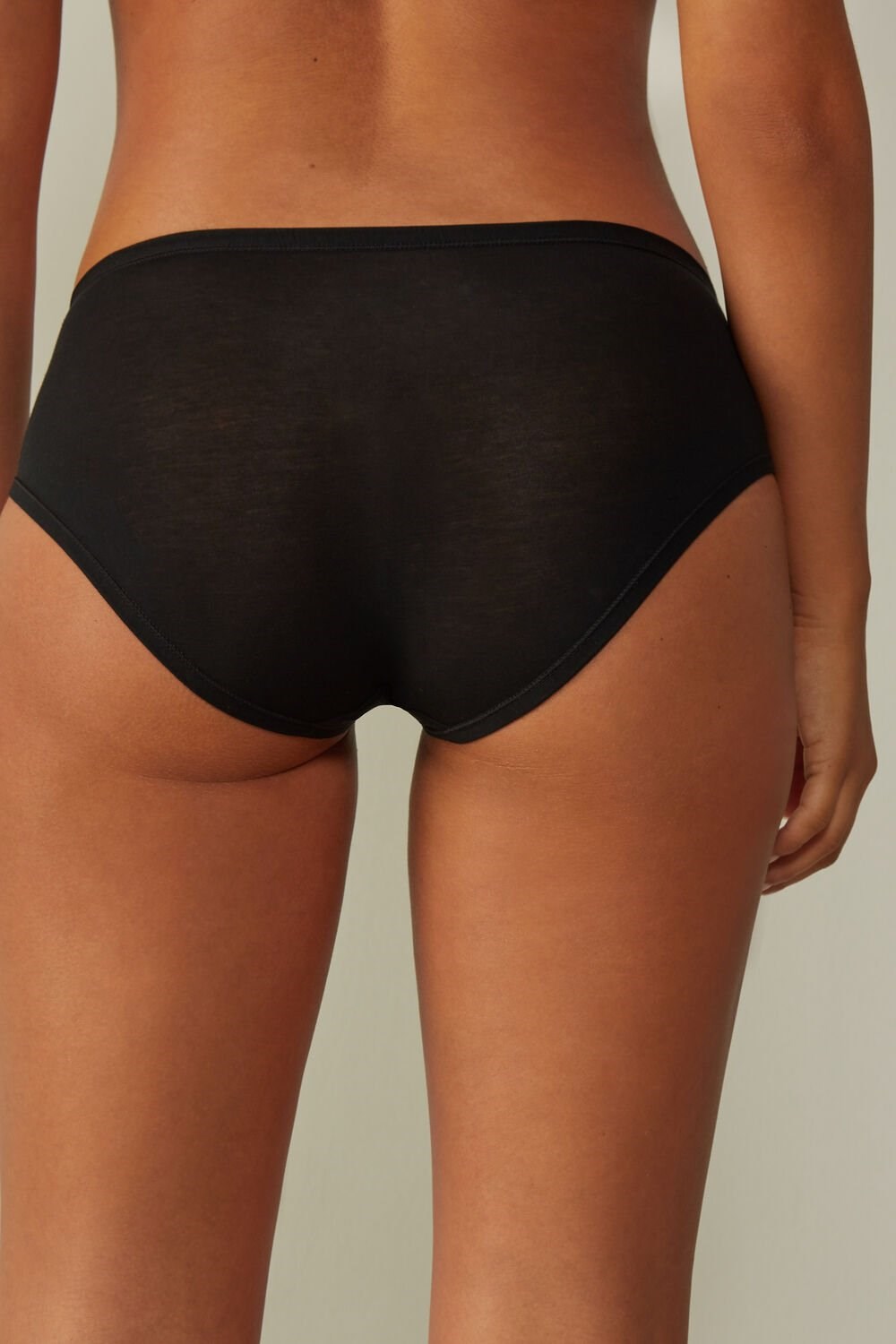 Intimissimi Ultralight Supima® Katoenen Briefs Zwart Zwart | GHSXK4516