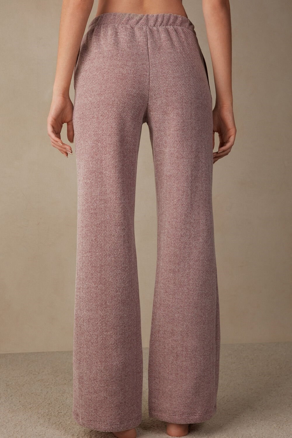 Intimissimi Winter Candies Full Length Sweatpants Donkerroze Donkerroze | WVASL5483