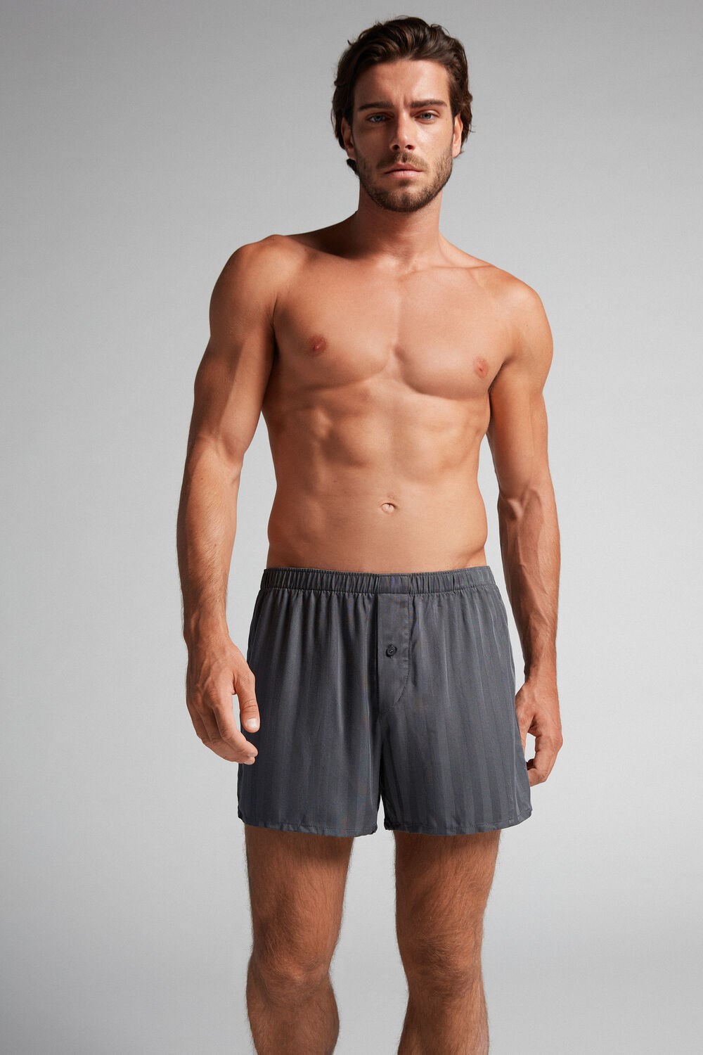 Intimissimi Woven Modal Boxers Grijs | NBYIV7291