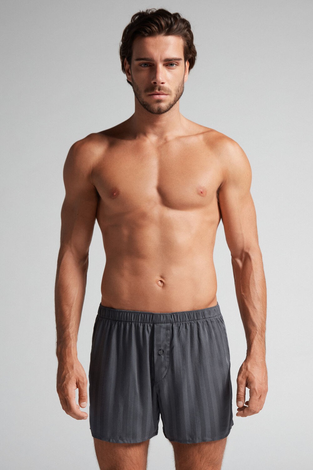 Intimissimi Woven Modal Boxers Grijs | NBYIV7291